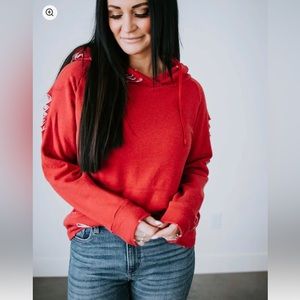 Lauriebelles Lily and Lottie Chelsea Deboer Distressed Hoodie